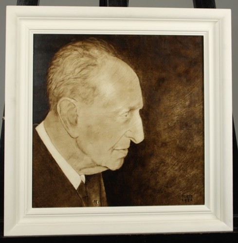 Portret van dhr. A.N. Duintjer